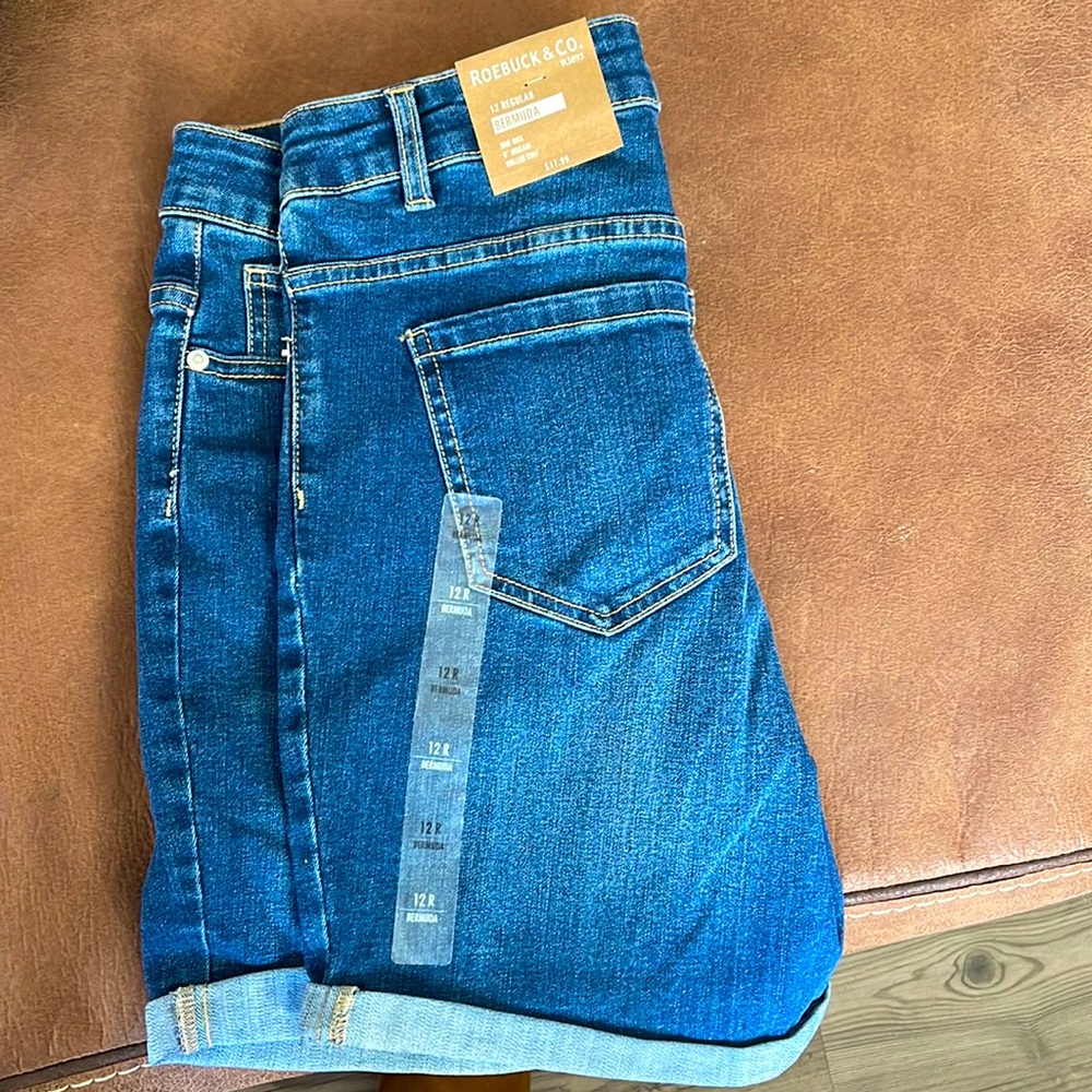 Bermuda Jean Shorts